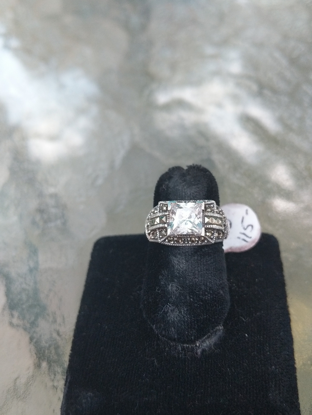 Judith Jack Sterling Silver Ring